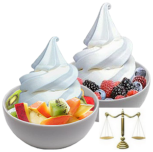 Ứng dụng cân tính giá điện tử trong kem Yogurt