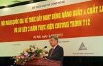 Thứ trưởng Trần Việt Thanh cho rằng, Chương trình 712 đã có xu hướng lan tỏa mạnh mẽ