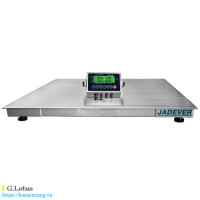 Cân sàn inox Jadever SS JIK4 1 tấn 2 tấn cho thực phẩm và kho lạnh
