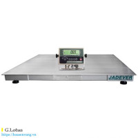 Cân sàn điện tử inox Jadever SS JIK8 tải trọng 500kg–5 tấn