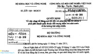 2284/QD-BKHCN Bổ xung mã HS cho phương tiện đo nhóm 2