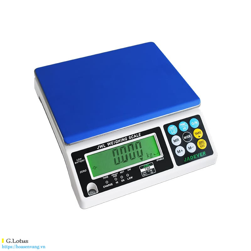Cân bàn điện tử JWL 1.5-30kg LCD đạt chuẩn OIML