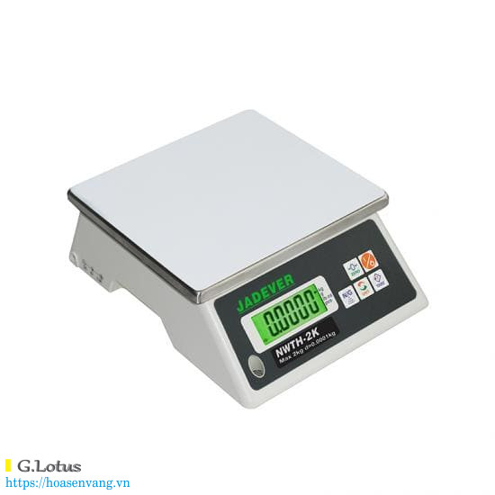 Cân bàn điện tử NWTH 2-20kg LCD đơn giản sử dụng